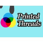 Printed threads logo