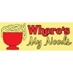 Where's My Noods? logo