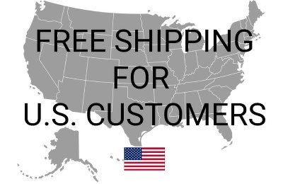 Free shipping for U.S. customers