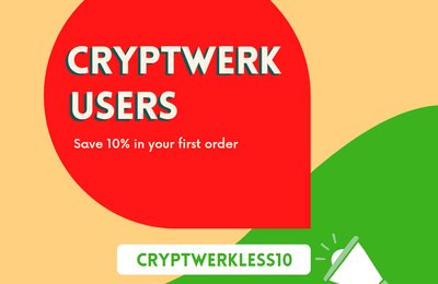 10 OFF FOR Cryptwerk Users