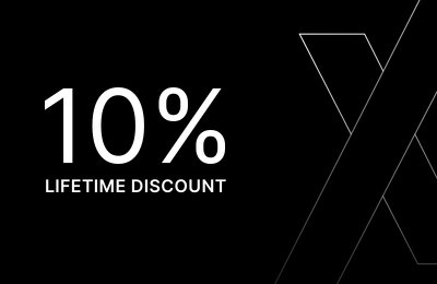 10% Lifetime Discount