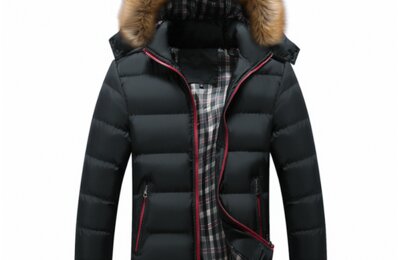 40% off winter puffer jacket removable hood