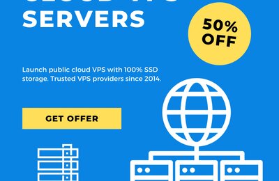 50% off SSD Cloud VPS Servers
