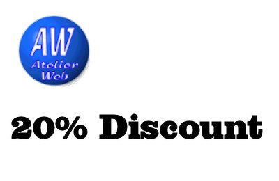 Atelier Web 20% discount