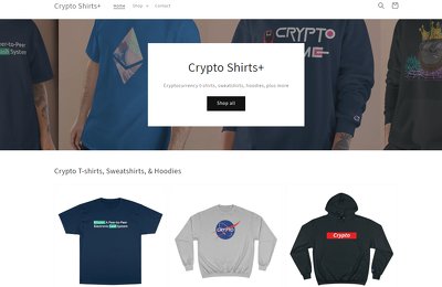 Get 5% off all clothing on Crypto Shirts+
