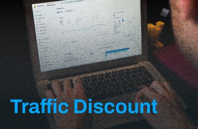 5% discount for traffic for 30 days